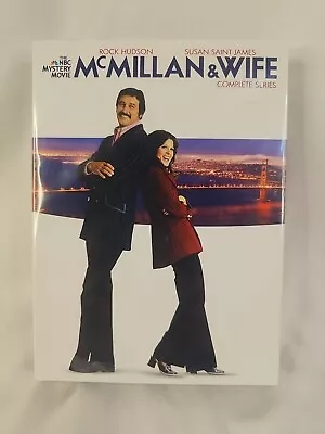 McMillan & Wife DVD Complete Series Rock Hudson NBC Mystery NEW SEALED REGION 1 • $39.99