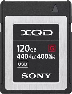 Sony QDG120F-R XQD (120GB G Series) 120GB Memory Card  • £150.12