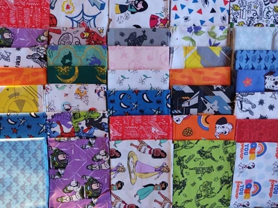£3.99 • Buy Disney Fabric 100% Cotton Characters Princess Toy Story Avengers Spiderman