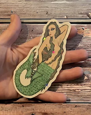 Sea Mermaid Sticker. For Laptop Journals Scrap Booking. • $1.12