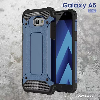 Blue Tough Rugged Armor Heavy Duty Hybrid Case Cover For Samsung Galaxy A5 2017 • $6.99