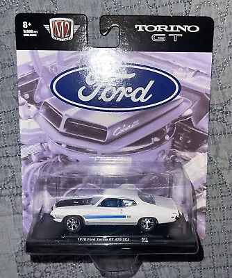 M2 Machines Detroit Muscle 1970 Ford Torino GT 429 CJ Car Model - 1:64 • $15