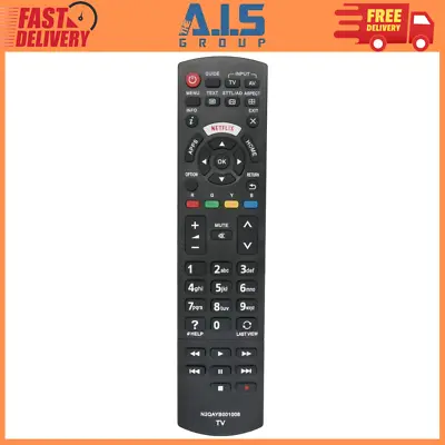 Allimity New N2QAYB001008 Replacement Remote Control Fit For Panasonic Viera LED • $17.99