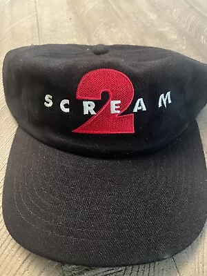 Vintage Scream 2 Movie Promo Snapback Hat 1997 Horror Slasher Film RARE. • $85