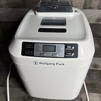 Wolfgang Puck BBME0070 Bread Maker Machine Counter Top 2.0LB White 12 Settings • $55.49