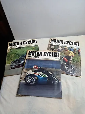 3 Vintage Motorcyclist Magazines 1969 May August October Motorbike Bikes • $8.62