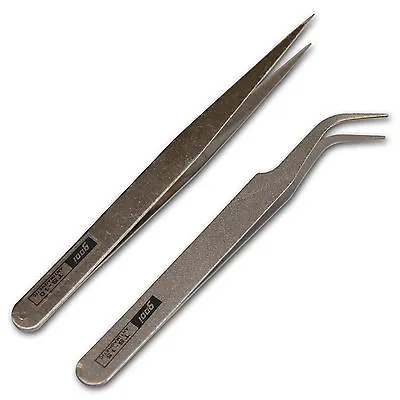 Tweezers For Art And Crafts Decoupage Nail Art Acrylic Gel Gem Picker Tool • £1.95