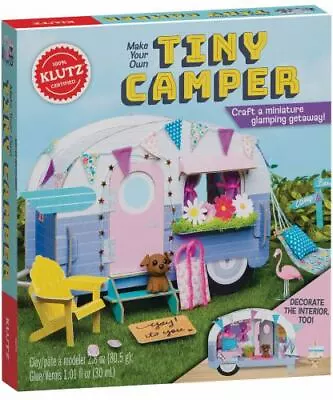 Klutz Make Your Own Tiny Camper Craft Kit [  ] Used - Collectible-VeryGood • $12.66