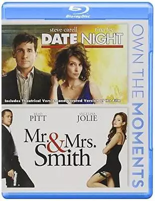 Date Nigh+mr/s Smith Bd Df-sac [Blu-ray] - Blu-ray By Date Night - VERY GOOD • $5.91