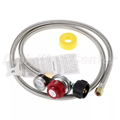 0-30 PSI High Pressure Propane Regulator Gas Grill Stove Cooker Kit Durable • $45.94