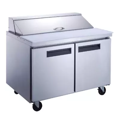 West Kitchen WSP60 60  Refrigerated Sandwich Prep Table With 2 Doors And 16 1/6 • $2072