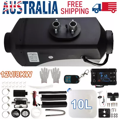 Diesel Heater 12V 2KW 5KW 8KW LCD Thermostat Car Caravan RV AU Stock • $89.50