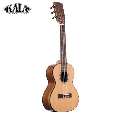 Kala KA-SCAC-T5 Gloss Solid Cedar Top Acacia Body 5-String Tenor Ukulele • $339