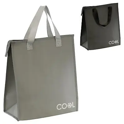20L Large Reusable Shopping Cooler Insulated Tote Bag Grocery Picnic Camping • £6.59