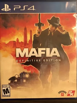 Mafia: Definitive Edition - Sony PlayStation 4 Complete In Box • $11.99