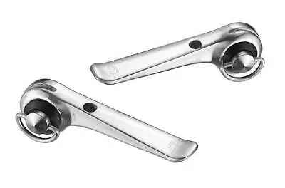 DIA-COMPE SILVER W-SHIFT LEVER Vintage Retro DownTube Shifter Set 2/3X8/9/10 • $56.59