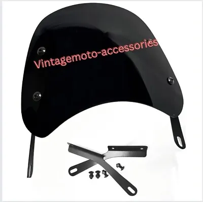 Fit For Royal Enfield Tinted Fly Screen WindShield Hunter/Meteor 350/ Reborn • $39.19