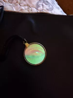 Vintage Rare Retro Glass Hologram Art 3D Pendant Eye 1980s Collection  VTG • $35