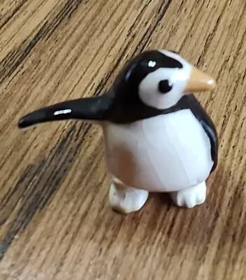 Vintage Hagen Renaker Miniature Penguin Baby Figurine  • $10.97