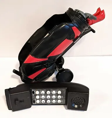 Vintage Golf Bag Telephone Golf Clubs Phone Push Button Landline  Led Indicator • $12