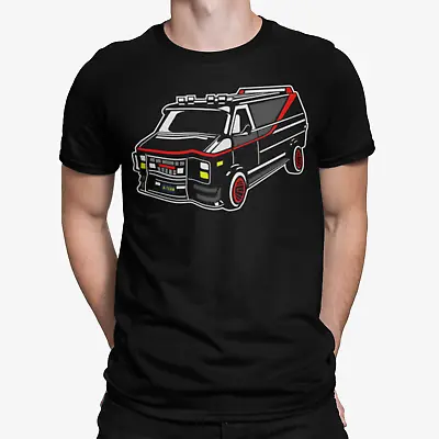 A Team T-Shirt Retro Van Movie Film Tee 80s 90s TV Army Action Gift GMC Truck • £9.99