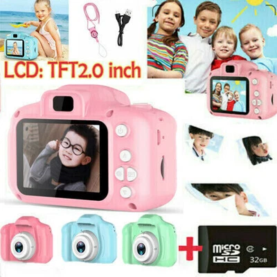 £6.78 • Buy Mini Digital Children Camera HD 1080P LCD Camera Toy For Kids Birthday Gift UK