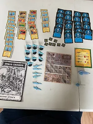 Space Crusade Expansion Eldar Attack - Board Game UNBOXED Complete Contents • £104