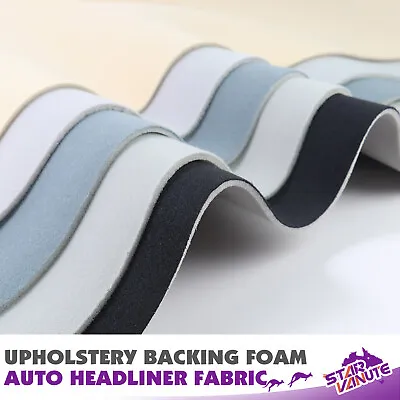 Car Headliner Roof Hood Lining Material Foam Backed Upholstery Fabric Truck Trim • $7.43