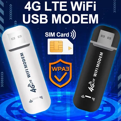 NEW! Mini USB WiFi Dongle 4G LTE Unlocked Wireless Network Adapter For Laptop PC • £8.99