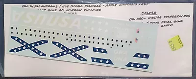 Run Way | No. ? | 1:144 DC-8 Overseas National Airways Decals • $12