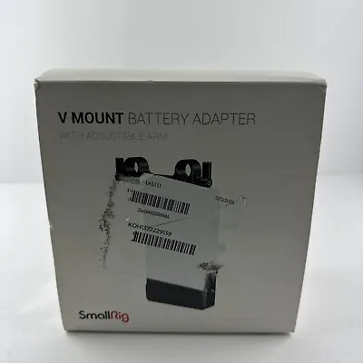 $74.99 • Buy SmallRig V-Mount Battery Adapter Plate W/15mm LWS Rod Clamp Fr Canon Sony Camera
