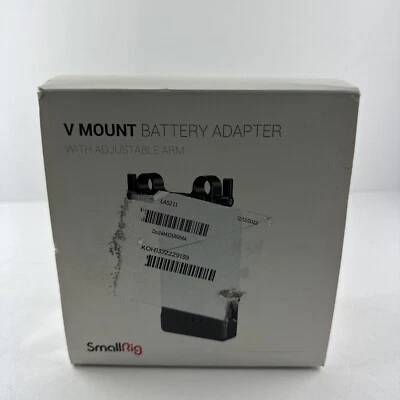 $74.99 • Buy SmallRig V-Mount Battery Adapter Plate W/15mm LWS Rod Clamp Fr Canon Sony Camera