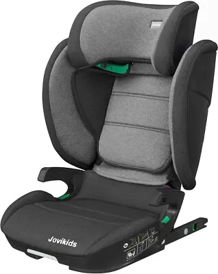 £59.99 • Buy Jovikids I-size High Back Booster Car Seat Isofix Group 2 R129 Grey