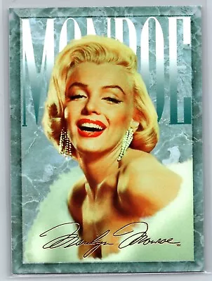 1993 Sports Time Card Company Marilyn Monroe Promo Card # P GOLD Signature • $6.97