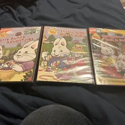 Max And Ruby DVD Lot (bunny Adventures Easter And Springtime DVDs) BRAND NEW • $10.99