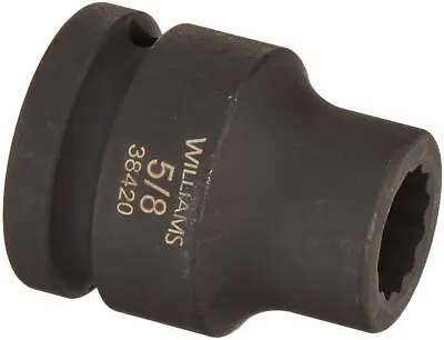 3/4  Drive Shallow Impact Sockets12 Point SAEBlack Industrial FinishWilliams • $19.07