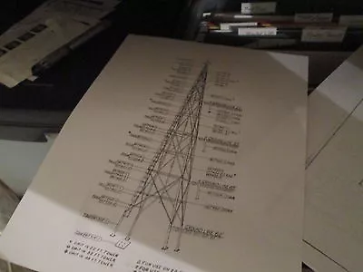 Monitor Windmill Tower Parts List & Diagram • $8.25