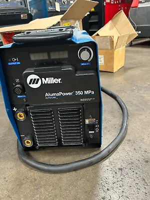 Miller Alumapower 350 MPA Mig Welder SCRATCH AND DENT • $4500
