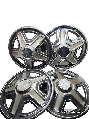 Ford Mustang Hub Caps 1965- 69 Hubcaps Vintage Car Auto 14” Wheel Set Of 4 • $19.99