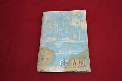 Vintage Mgb Tourer And Gt Handbook 1976 * Good Condition * Pages Clean • $15.99