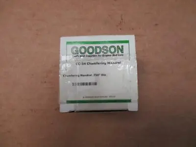 Goodson Cc-34 .750  Chamfering Mandrel Tools For Engine Builders • $21.25