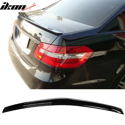 Fits 10-16 Benz E-Class W212 Sedan AMG Style Trunk Spoiler Painted #040 Black • $116.99