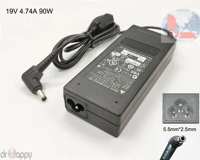 90W Power Adapter Charger Compatible Toshiba PA3916U-1PRP PA-1900-23 5.5mm • $8.80