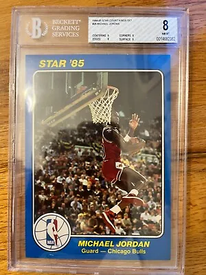 1984 Star Court Kings RC ROOKIE Michael Jordan 26  **  Clean • $6450