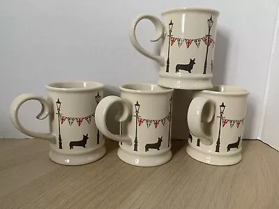 David Mason Design ‘majestic’ Mug Corgi And Flag Bunting  Royal Celebration  • £9