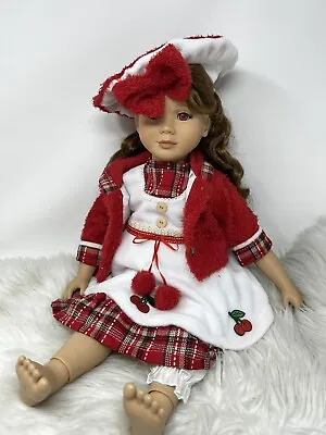 My Twinn Outfit Only Handmade Christmas Plaid Dress Pants Jacket & Hat For 23” • $29.99