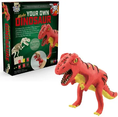 Funtime Gifts Make Your Own Dinosaur - 10679 Create Jurassic Mould Clay Play Fun • £10.49