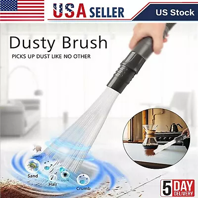 Brush Vacuum Dust Cleaner Dirt Remover Dust Brush Cleaning Tool Universal Vacuum • $7.99