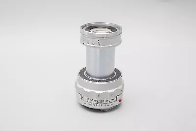 Leica Elmar 9cm 90mm F/4 Lens Silver Chrome Collapsible For M Mount • $697