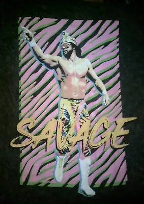 MACHO MAN RANDY SAVAGE Grey T-shirt NWT XL • $8